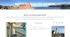 Desktop Screenshot of northeastbloggers.com